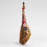 Pieza entera de jamón ibérico de Bellota 50% Enrique Tomás etiqueta roja