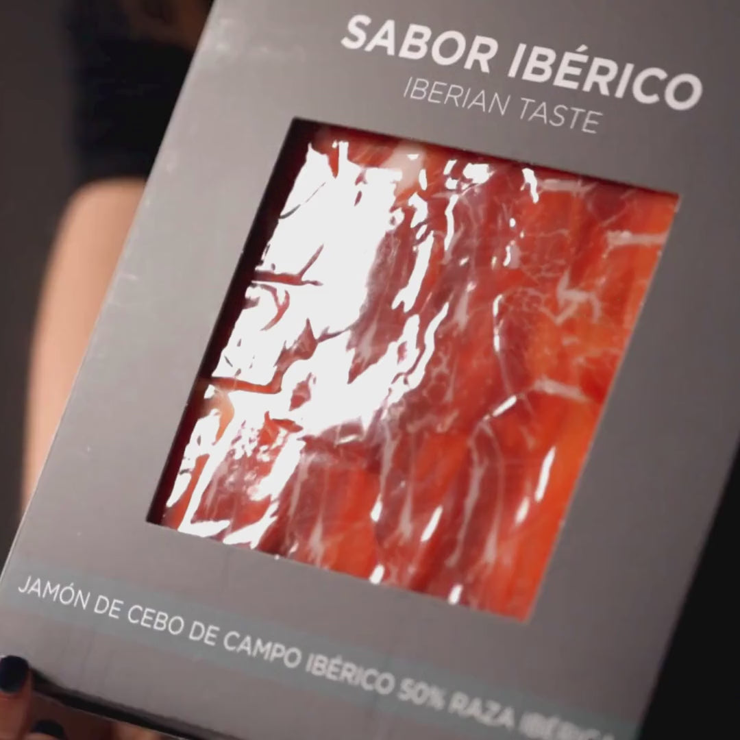 Pack Sabor Ibérico Jamón de Cebo de campo Ibérico 50% Raza Ibérica