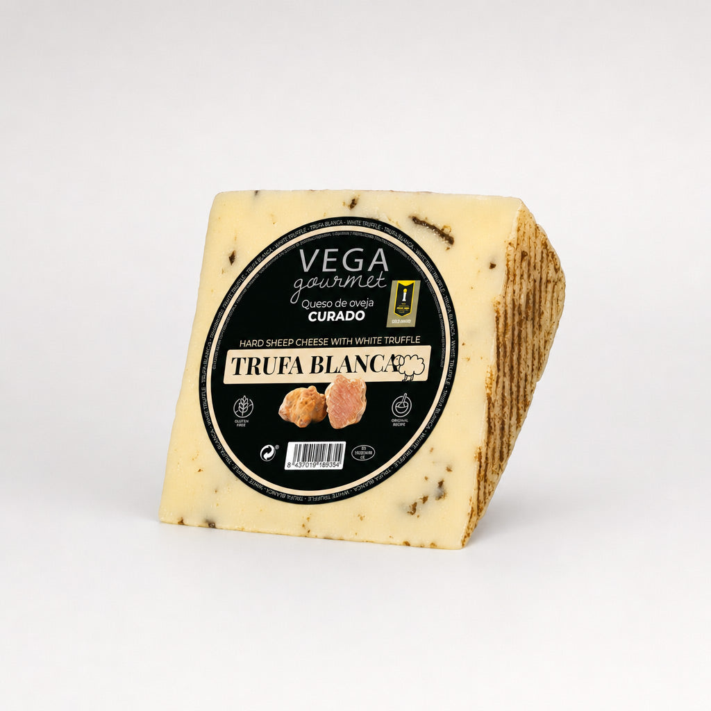 Queso de Oveja Curado - Sabor Trufa Blanca