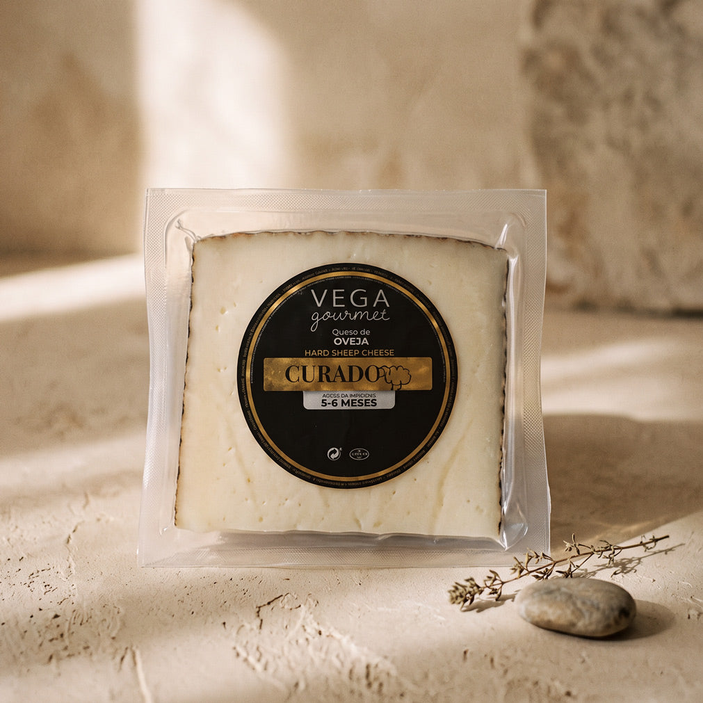 Queso oveja curado Vega cuña 220 gr.