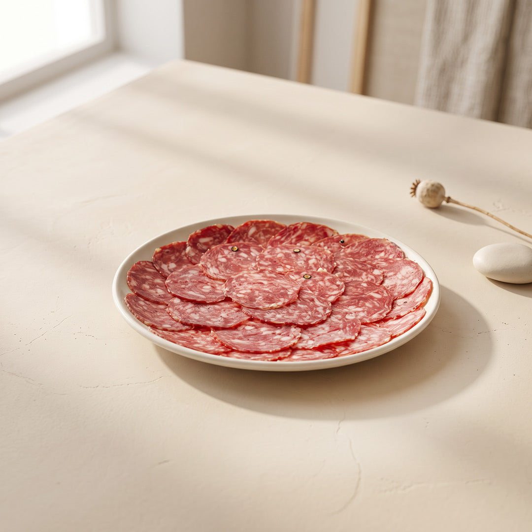 Salchichón Ibérico de Bellota Campaña - 1/2 - Media pieza