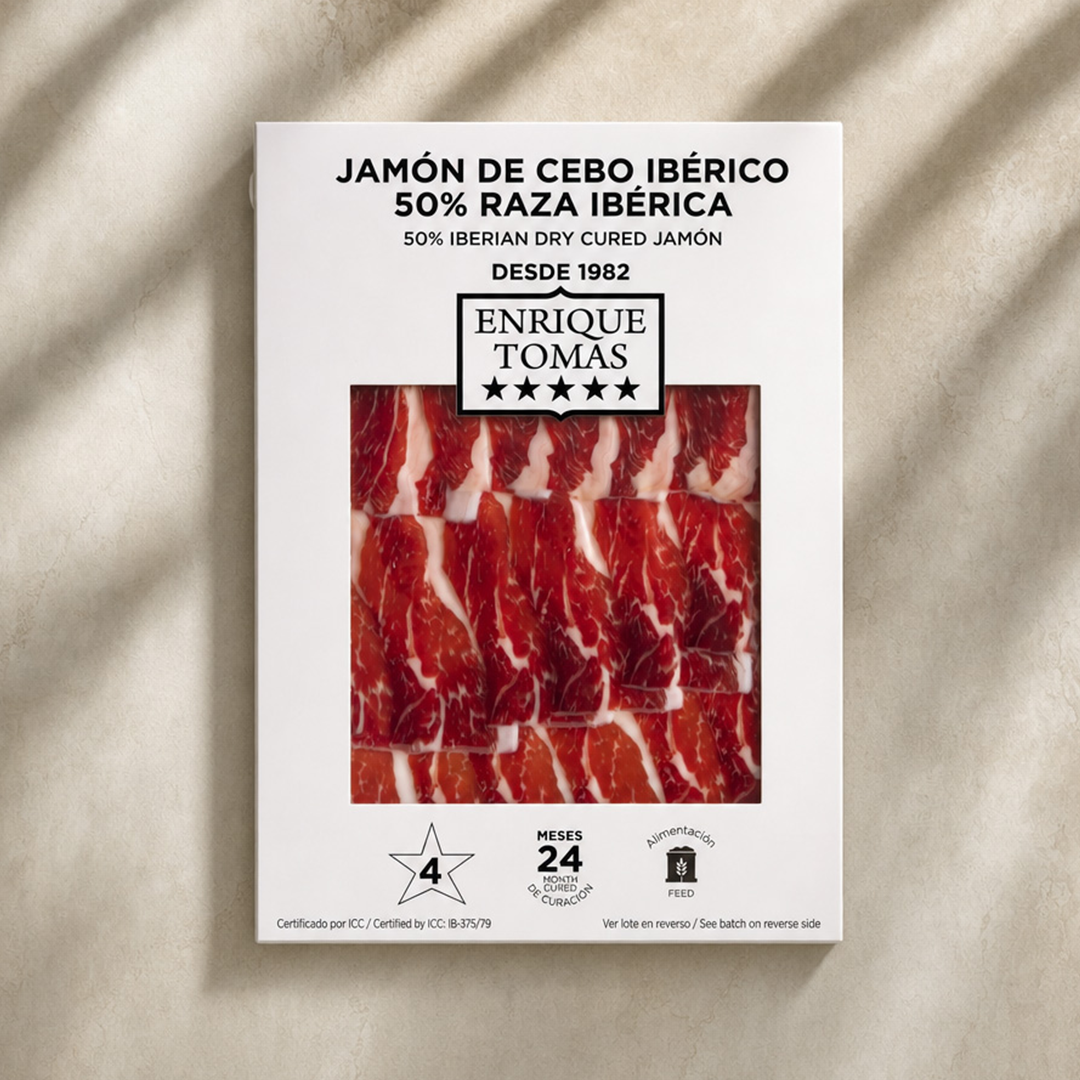 Jambon de Cebo 50% Ibérique - Sachet 80 gr