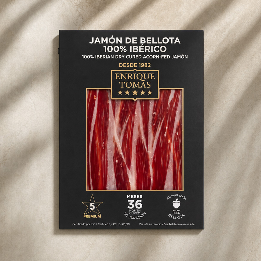 Jamón de Bellota 100% Ibérico - Sobre 80 gr