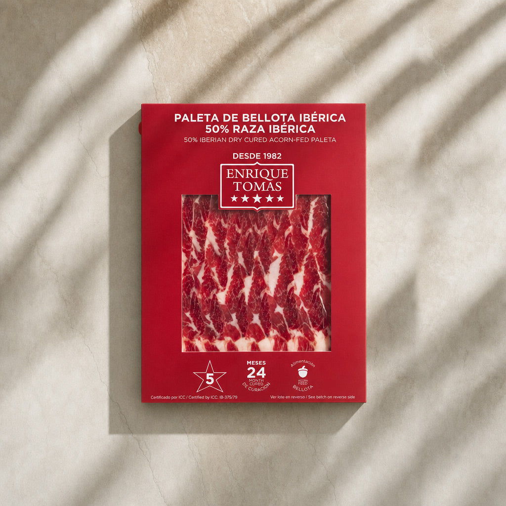 Paleta de Bellota Ibérica 50% raza Ibérica - Sobre 80gr