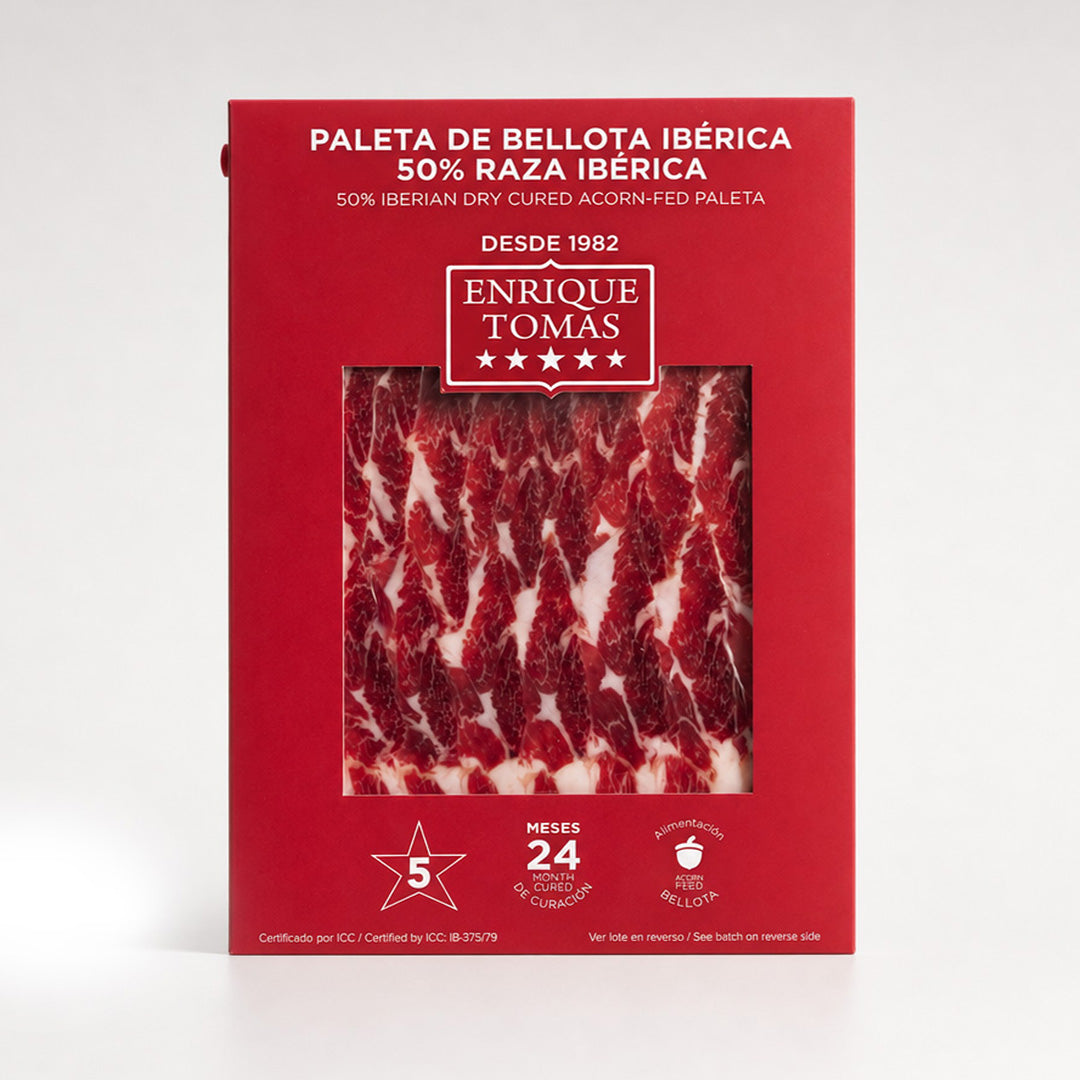 Paleta de Bellota Ibérica 50% raza Ibérica - Sobre 80gr