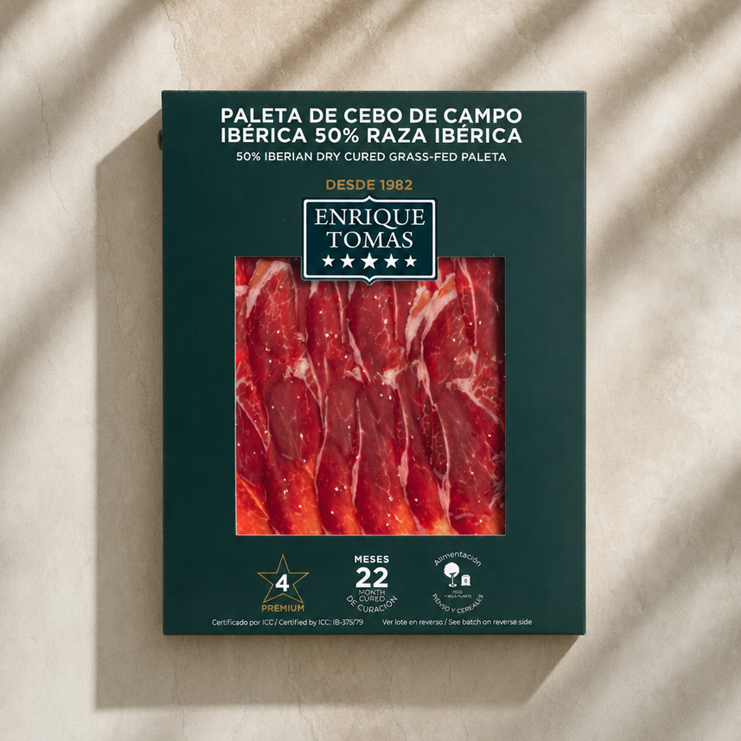 Paleta de Cebo de Campo Ibérica 50% raza Ibérica - Sobre 80g