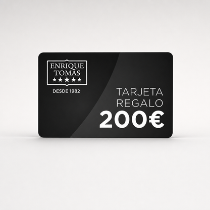 Gift Jamón, Gift Happiness – Enrique Tomás Gift Card