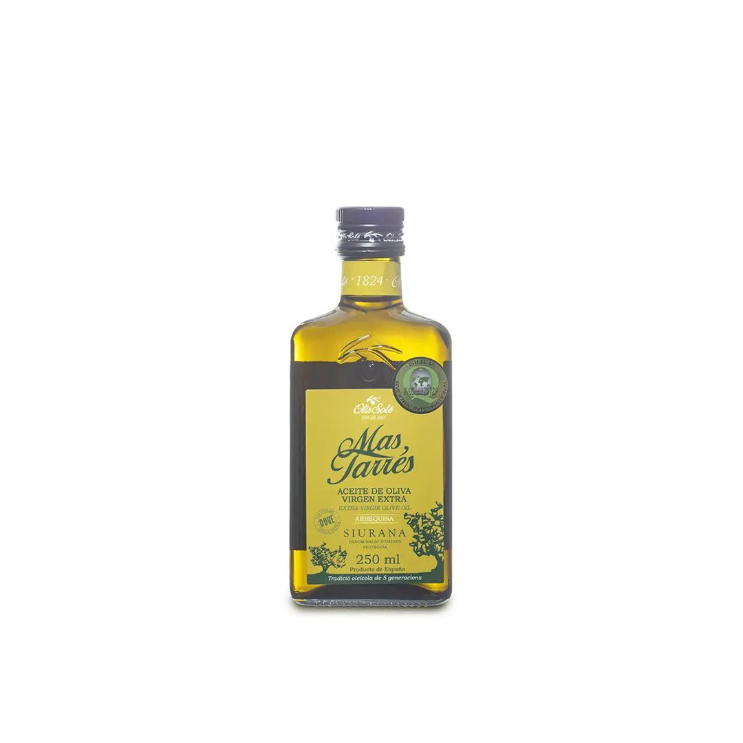 Aceite de oliva virgen extra Mas Tarres arbequina 250ml - Enrique Tomás